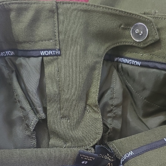 Worthington Olive Ankle Pants - Picture 6 of 10